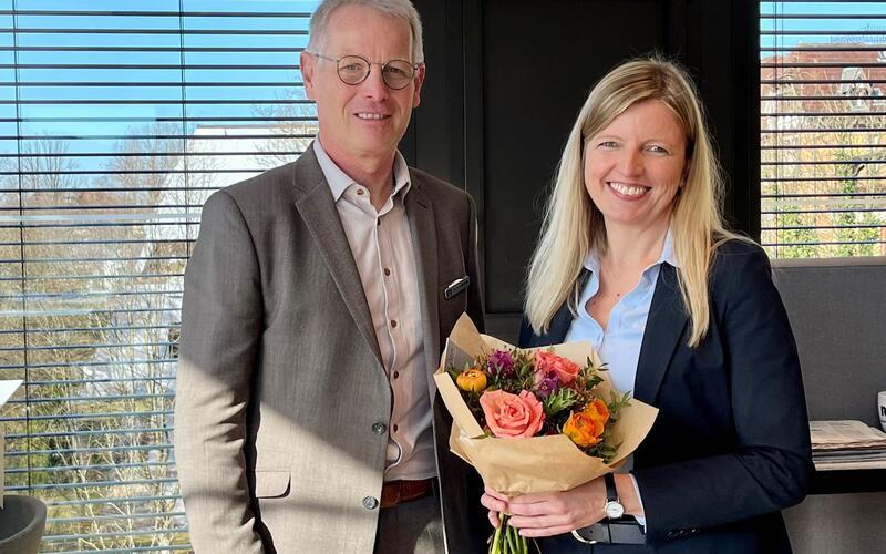 Silvia Leger wurde vom Vorstand Prokura erteilt.GB-Foto: gb