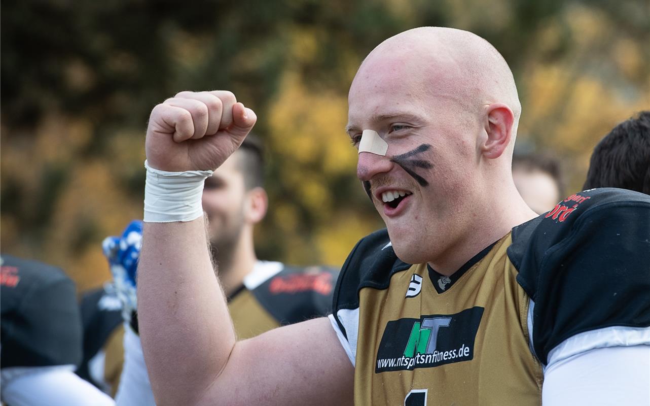 Simon Brösamle - American Football  Endspiel der Kreisliga, Bondorf Bulls gegen ...