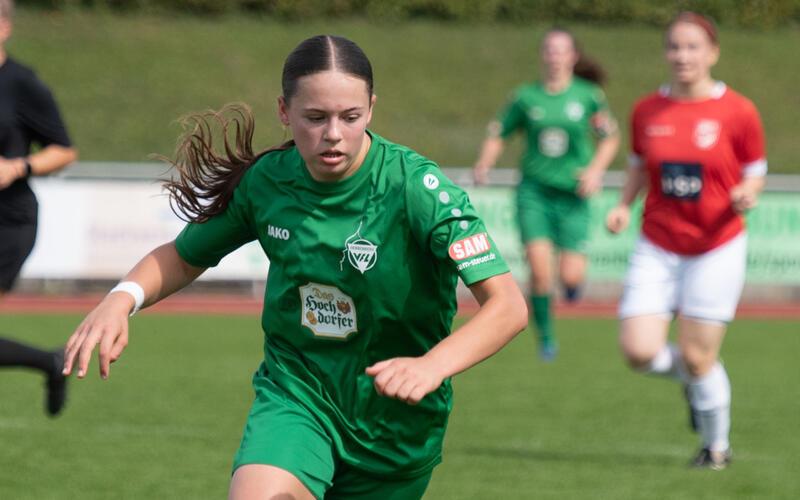 Sina Rahm erzielte den Ausgleich für den VfL Herrenberg. GB-Foto: Vecsey