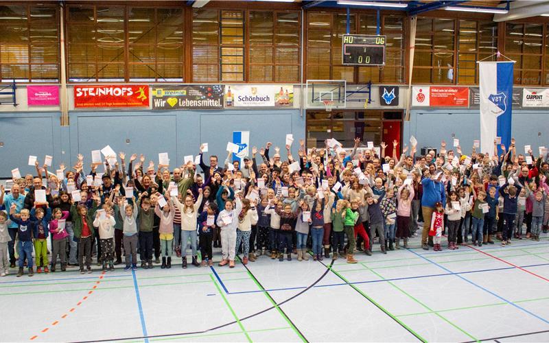 So viele Sportabzeichen-Teilnehmer wie nie beim TSV Gärtringen