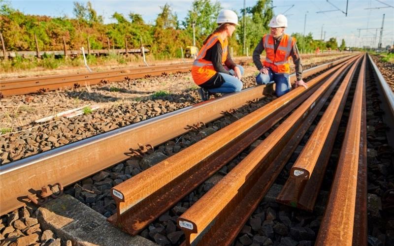 Bauarbeiten von Juni bis zum Jahresende So viele parallele Bauarbeiten wie selten zuvor stehen 2023 auf der Gäubahn an. GB-Foto: DB AG/Stefan Wildhirt