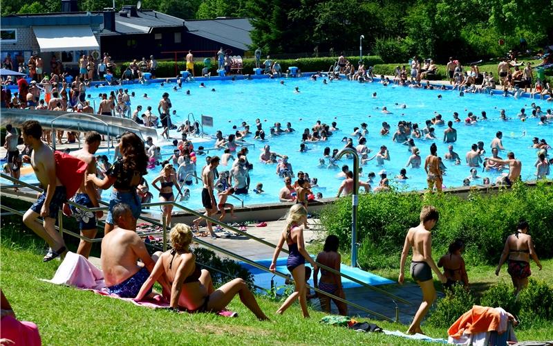 Solche Szenen – wie hier beim Freibadfest 2019 – gab es in Gärtringen schon seit langem nicht mehr zu sehen. GB-Foto (Archiv): Holom