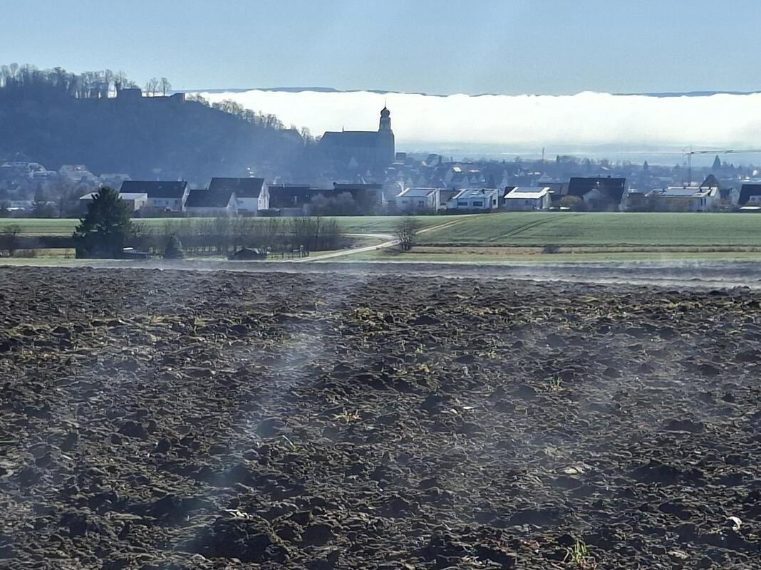 Sonnendurchbruch.  Von Maria Tabitha Weisse aus Herrenberg.