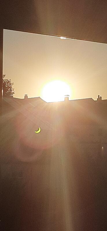 Sonnenfinsternis. Von Erhard Fauss.