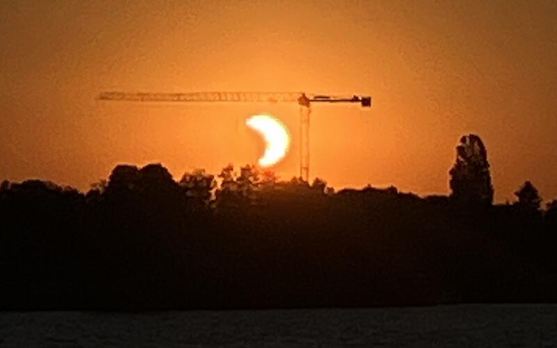 „Gäubote“-Leserfotos von der Sonnenfinsternis