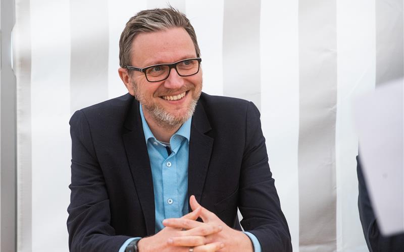 Sozialdezernent Dusan Minic. GB-Foto: gb