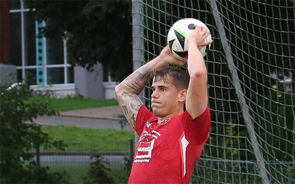 Spielertrainer Robin Braun hatte einen perfekten Tag erwischt. GB-Foto: amk