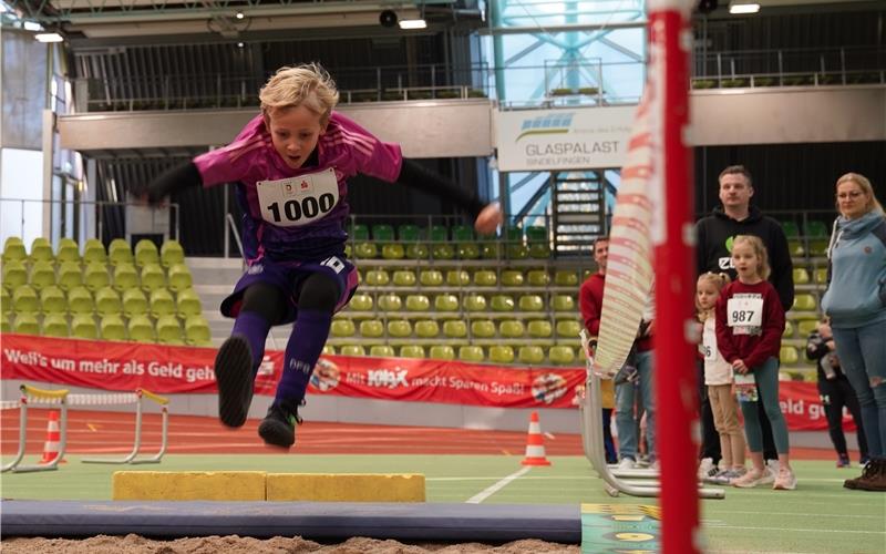 Sportliches Geschick zeigte sich bei der Knaxiade. GB-Fotos