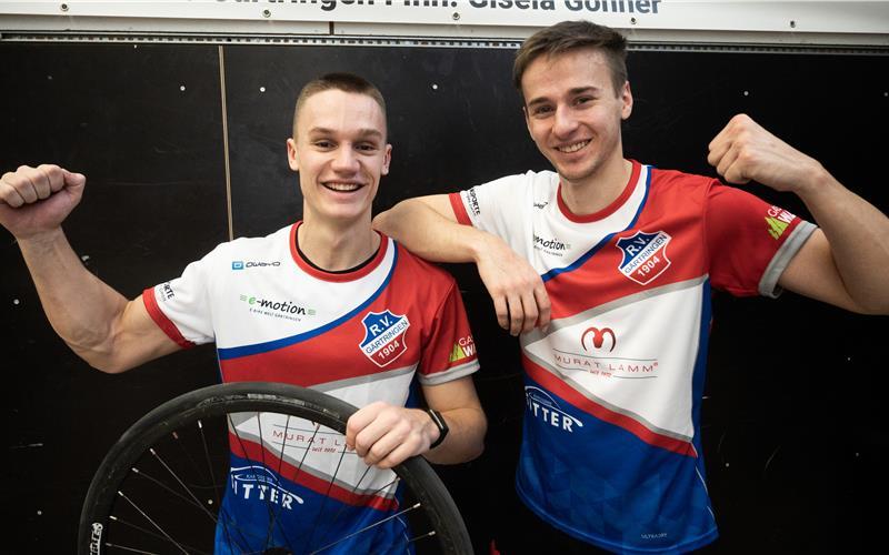 Starke neun Punkte für Jannes Müller (links) und Simon Becker. GB-Foto: Schmidt