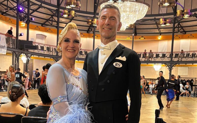 Starker Auftritt von Lutz und Sylvia Benedix aus Herrenberg. GB-Foto: gb
