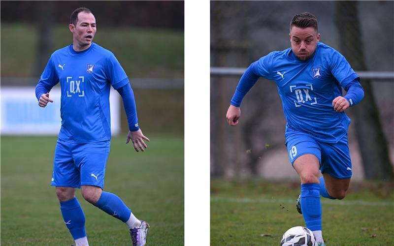 Steffen Reichert (linkes Bild) und Kevin Hartmann haben noch viel vor mit der SG Altingen/Entringen. GB-Fotos: Ulmer