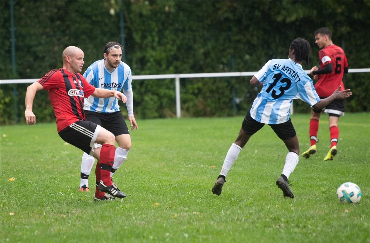 Steffen Reutter Gültstein David Zaid Affstätt   Fußball 8 / 2020 Affstätt gegen ...