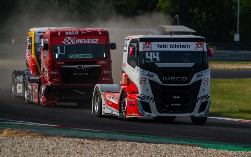 Steffi Halm zeigte mit ihrem Iveco-Truck eine starke Leistung. GB-Fotos: gb