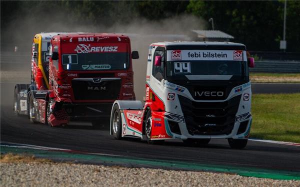 Steffi Halm zeigte mit ihrem Iveco-Truck eine starke Leistung. GB-Fotos: gb