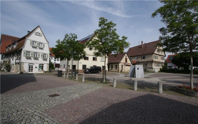 Streit am Gärtringer Marktplatz: „Die Zugangssituation ist komplex“, sagte der Richter. GB-Foto: Bäuerle