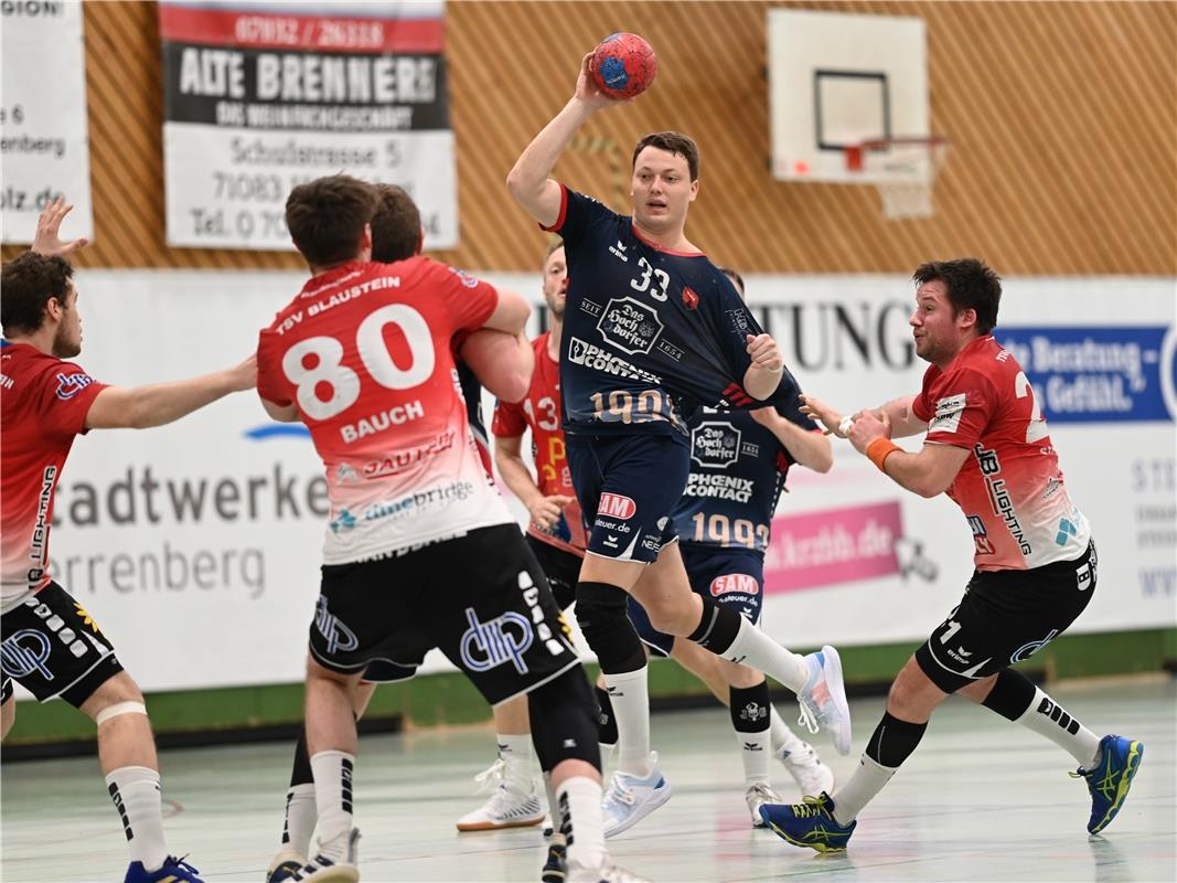 Sven Jacobs (SG H2KU Herrenberg, #33)  SG H2Ku Herrenberg - TSV Blaustein, Handb...