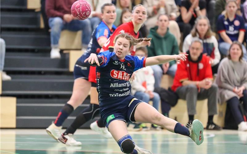 Svenja Graebling war für die SG H2Ku Herrenberg in Mainz sechsmal erfolgreich. GB-Foto: Eibner/Scherbaum