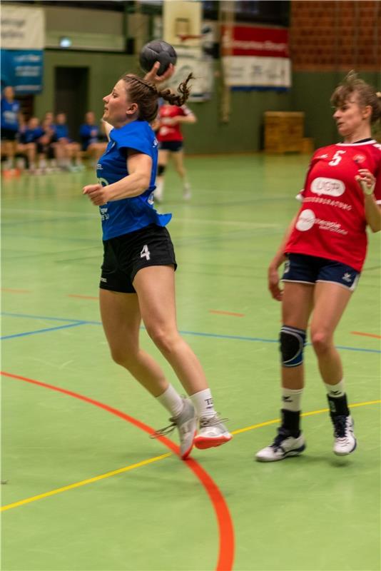 Svenja Hardegger (TG Biberach, #4) ,TG Biberach vs. SG H2Ku Herrenberg 2, Handba...