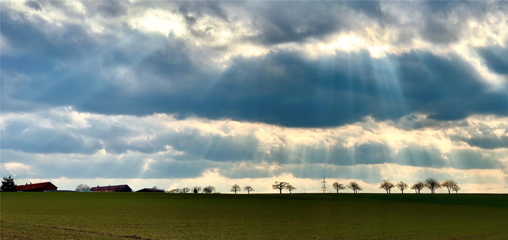 Symphonie aus Licht und Weite im Gäu, bei Sindlingen aufgezeichnet von Minja Rol...