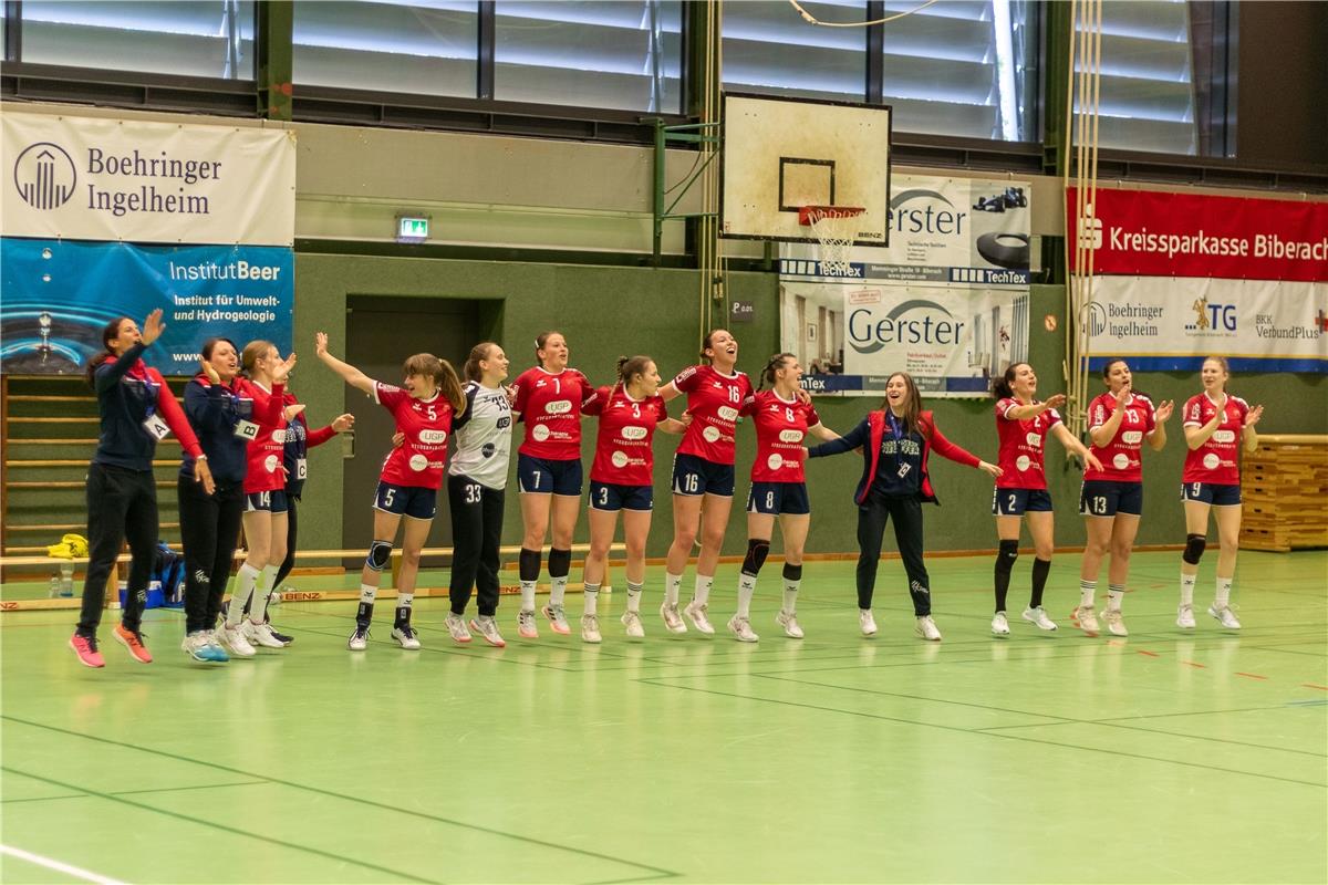 ,TG Biberach vs. SG H2Ku Herrenberg 2, Handball, Frauen Wuerttemberg Liga,  Sais...