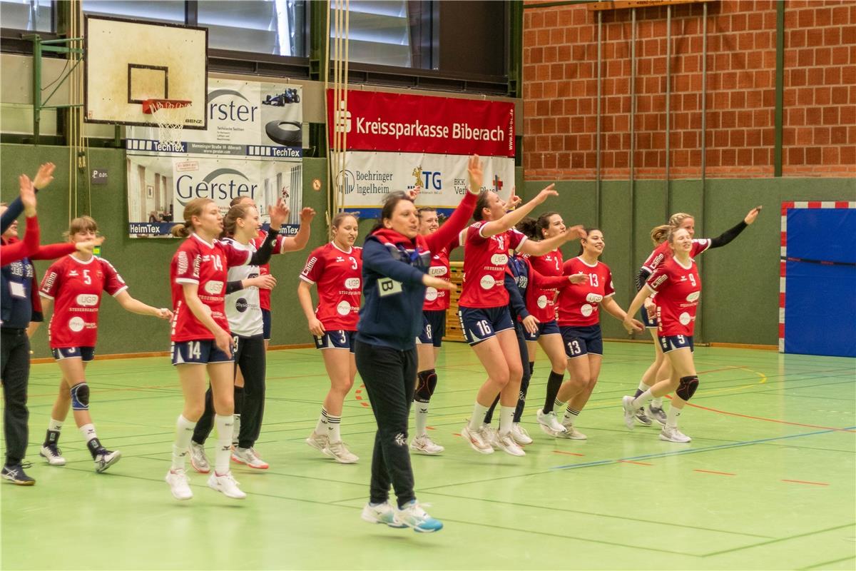 ,TG Biberach vs. SG H2Ku Herrenberg 2, Handball, Frauen Wuerttemberg Liga,  Sais...