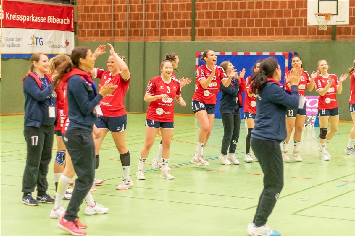 ,TG Biberach vs. SG H2Ku Herrenberg 2, Handball, Frauen Wuerttemberg Liga,  Sais...