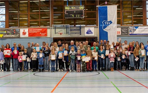 TSV Gärtringen verleiht 436 Sportabzeichen