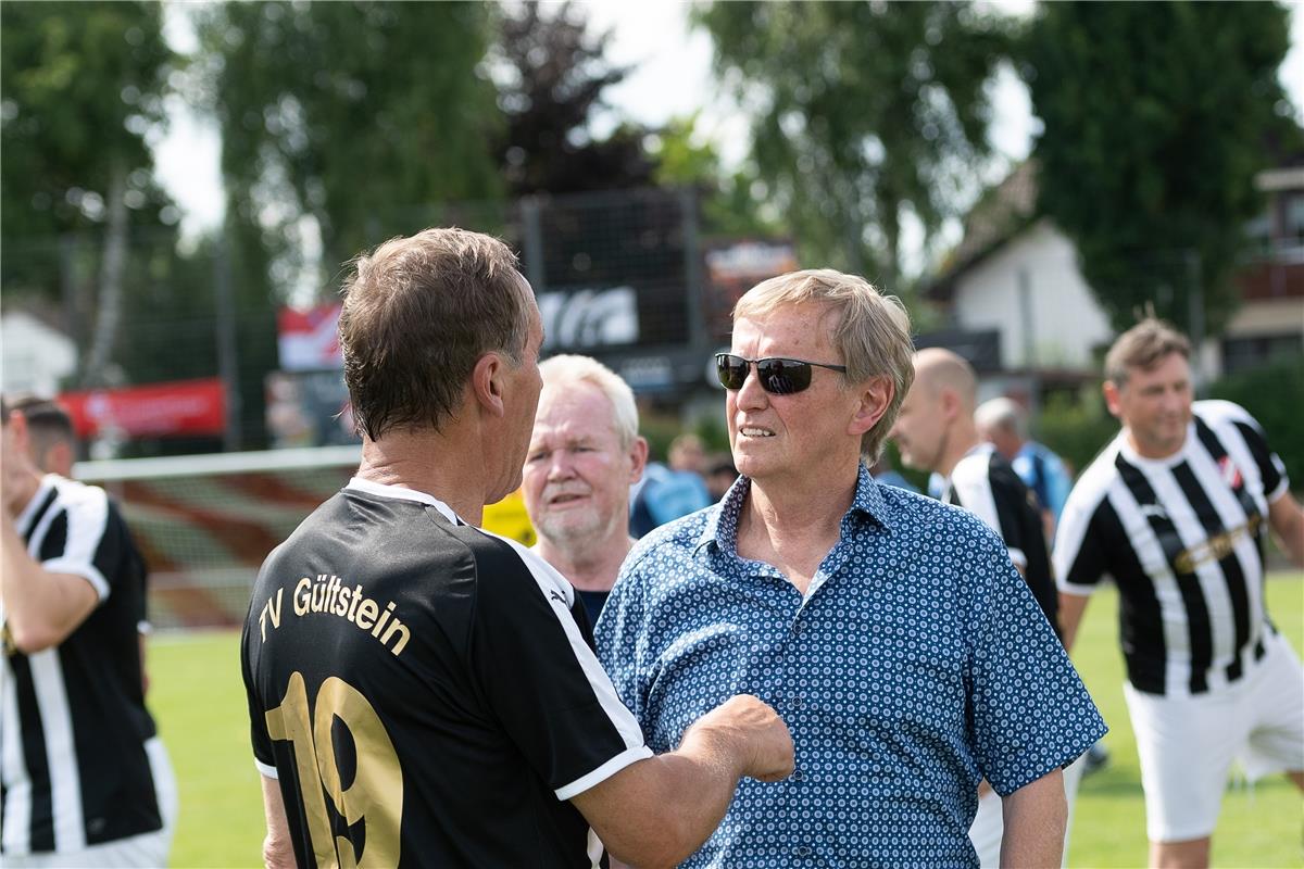 TV Guelstein AH vs. Borussia Moenchengladbach Weisweiler Elf , Benefizspiel, 125...