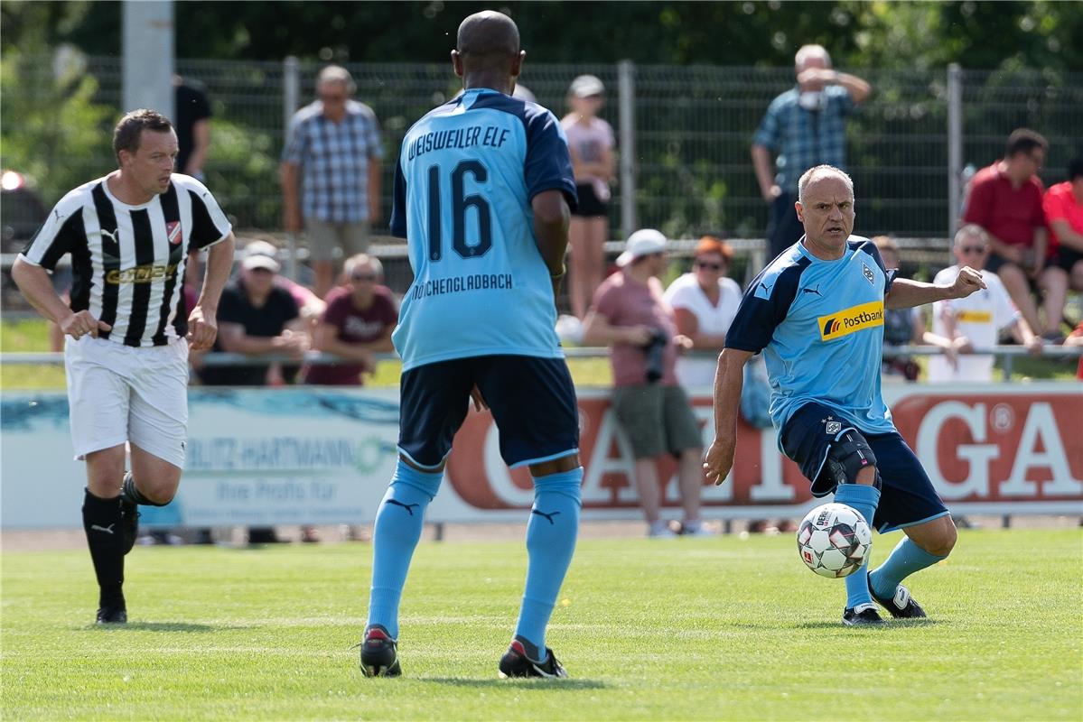 TV Guelstein AH vs. Borussia Moenchengladbach Weisweiler Elf , Benefizspiel, 125...