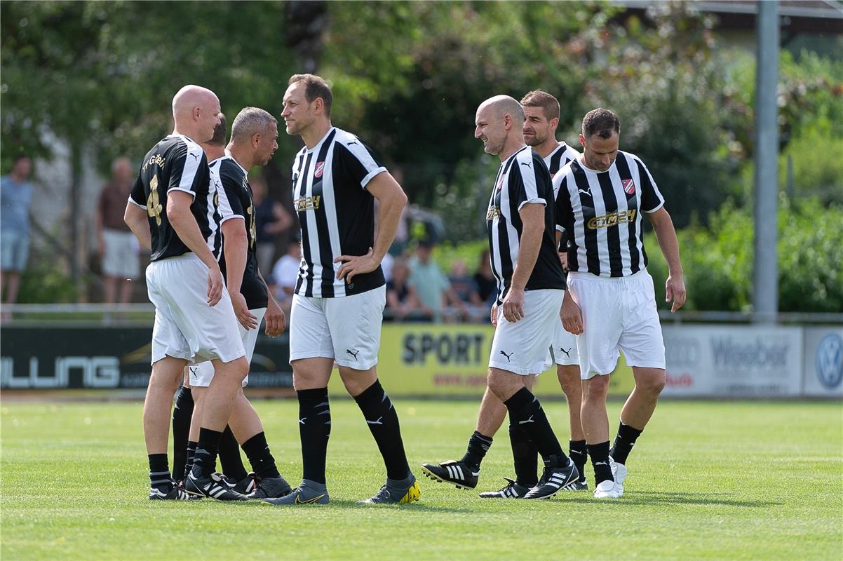 TV Guelstein AH vs. Borussia Moenchengladbach Weisweiler Elf , Benefizspiel, 125...