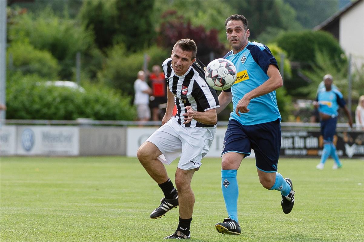 TV Guelstein AH vs. Borussia Moenchengladbach Weisweiler Elf , Benefizspiel, 125...