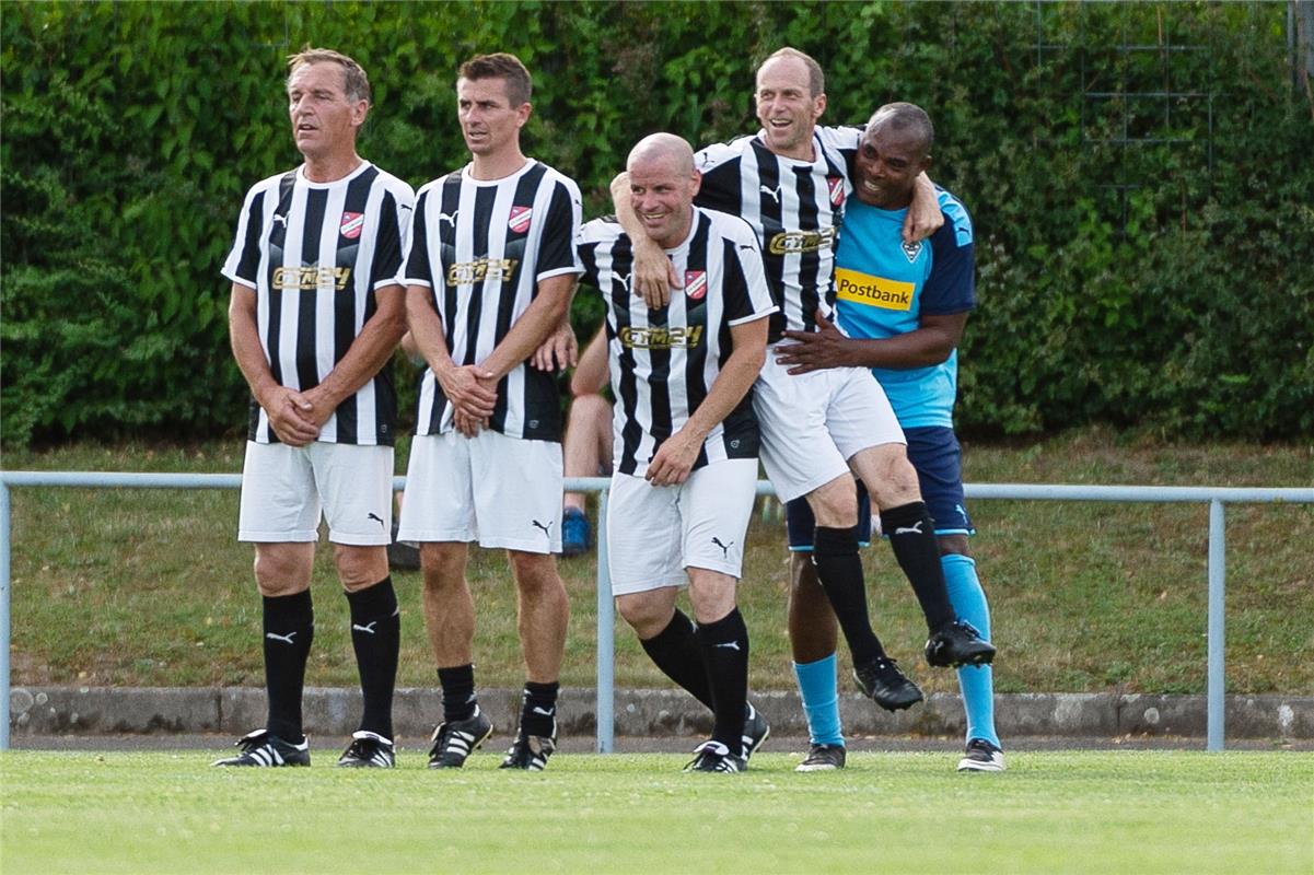 TV Guelstein AH vs. Borussia Moenchengladbach Weisweiler Elf , Benefizspiel, 125...