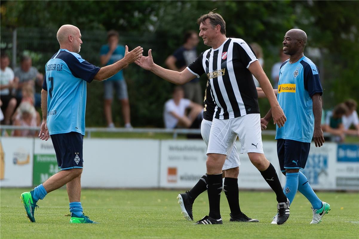 TV Guelstein AH vs. Borussia Moenchengladbach Weisweiler Elf , Benefizspiel, 125...