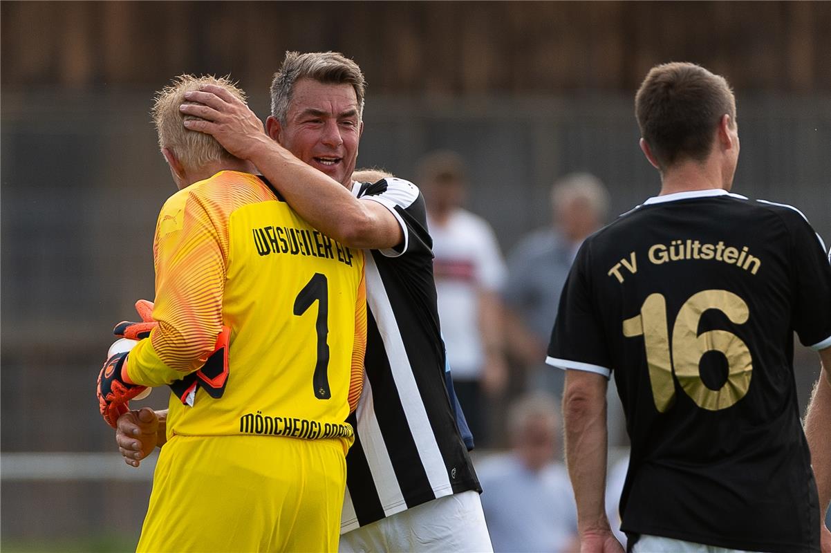 TV Guelstein AH vs. Borussia Moenchengladbach Weisweiler Elf , Benefizspiel, 125...