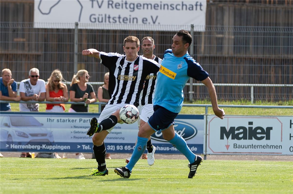 TV Guelstein AH vs. Borussia Moenchengladbach Weisweiler Elf , Benefizspiel, 125...