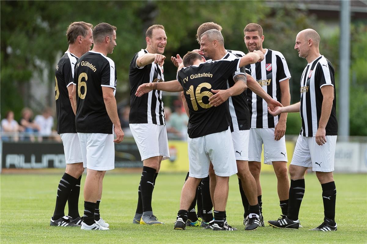 TV Guelstein AH vs. Borussia Moenchengladbach Weisweiler Elf , Benefizspiel, 125...