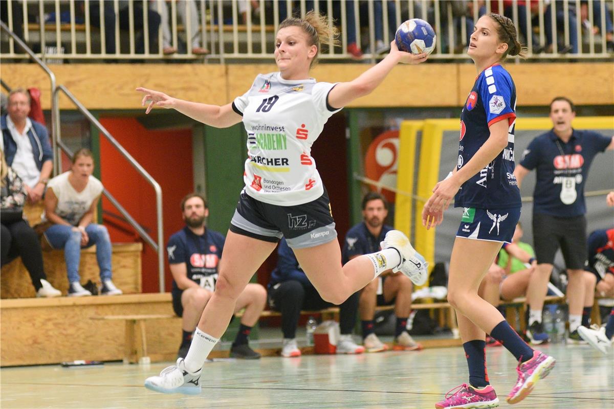 Tanja Padutsch (Waiblingen Tigers #19)  SG H2Ku Herrenberg, Handball, Ligaspiel,...