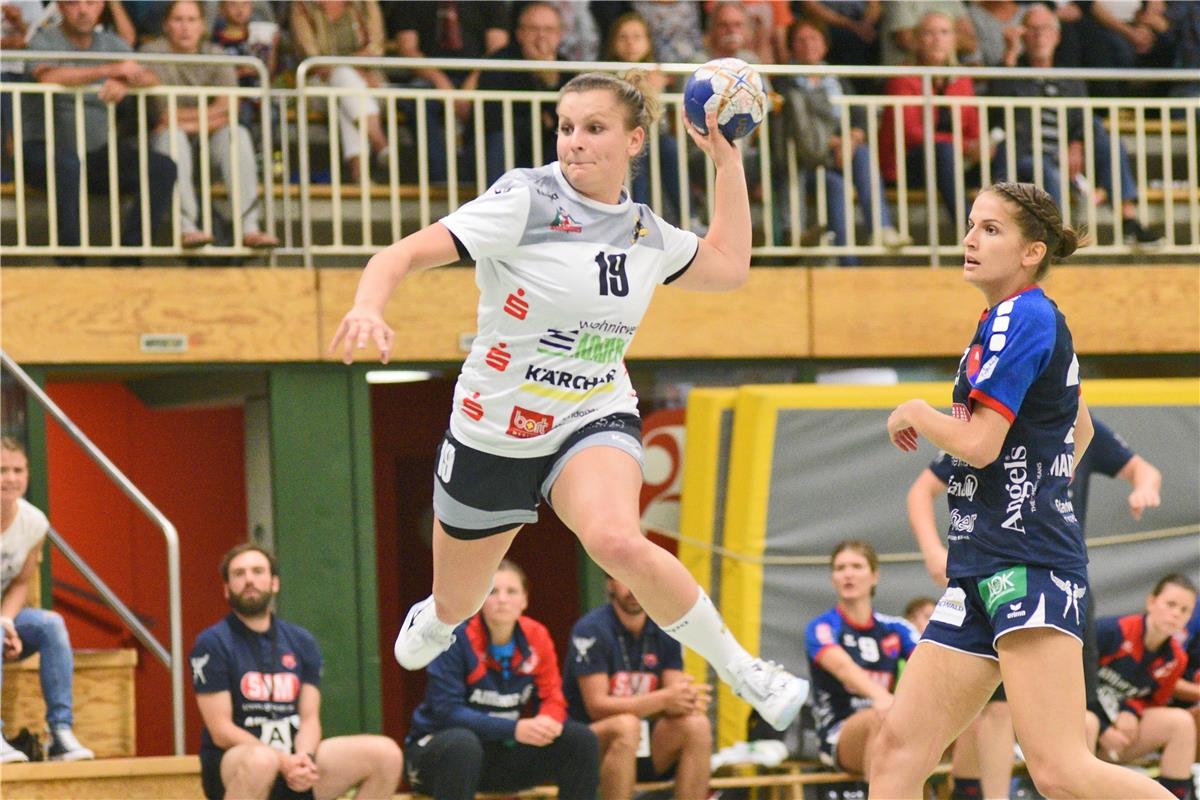 Tanja Padutsch (Waiblingen Tigers #19)  SG H2Ku Herrenberg, Handball, Ligaspiel,...