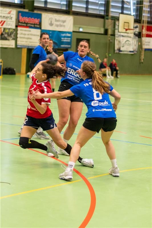 Theresa Gramer (SG H2KU Herrenberg 2, #2) ,TG Biberach vs. SG H2Ku Herrenberg 2,...