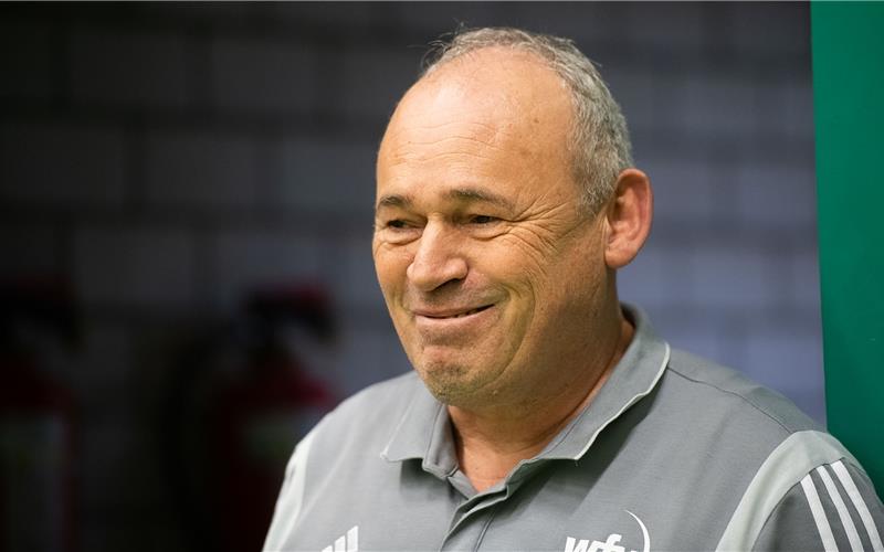 „Schiedsrichter sind im Grunde ganz okay“ Thomas Schnaufer kann nicht nur knitz schauen, sondern hat auch die passenden Sprüche drauf GB-Foto: Schmidt