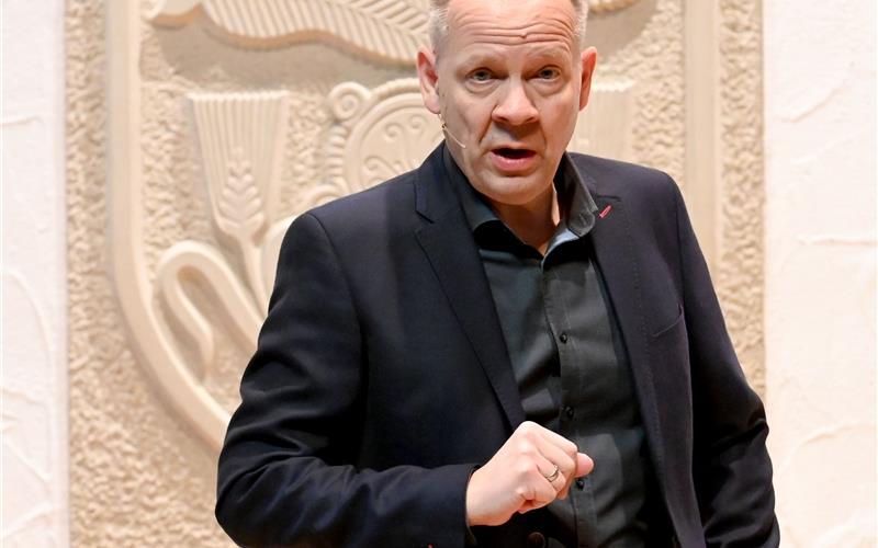 Thomas Schreckenberger überzeugt mit Schärfe und Ausdruck. GB-Foto: Holom