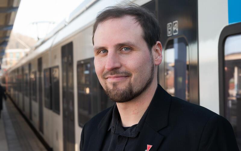 Thomas Walz ist seit 2022 auch Vorsitzender des Böblinger Kreisverbands der Linken. GB-Foto: Schmidt