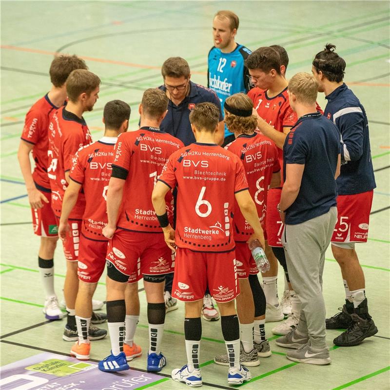 Timeout SG H2Ku Herrenberg, SG H2Ku Herrenberg - TSG Soeflingen, Handball, Oberl...