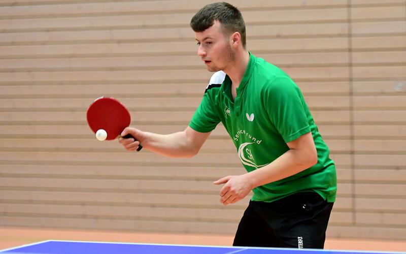 Timo Marquart machte in der ersten Mannschaft eine gute Figur. GB-Foto: Holom