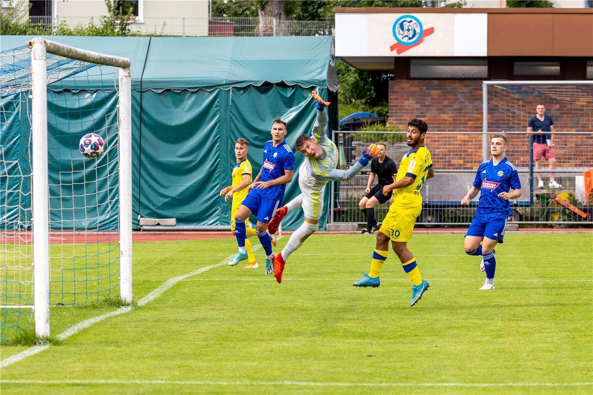 Tor 0:1 durch Malte Moos (SV Stuttgarter Kickers #02), VfL Sindelfingen - SV Stu...