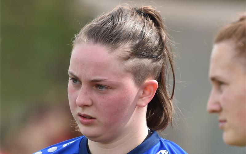 Torhüterin Ann-Cathrin Maurer verhinderte mit tollen Paraden ein Debakel für den VfL Herrenberg. GB-Foto: Vecsey