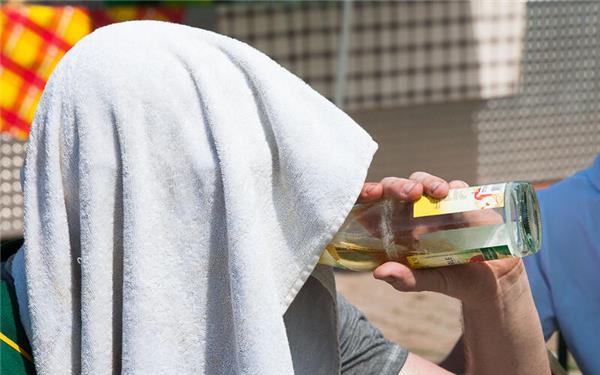 Trinken ist bei großer Hitze elementar für Körper und Geist.GB-Foto: Schmidt