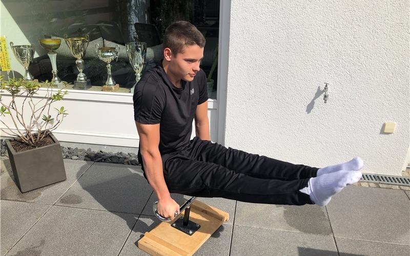 Es hätte Emilio Arellanos Jahr werden sollen Trotz der derzeitigen Einschränkungen trainiert Emilio Arellano intensiv GB-Foto: gb