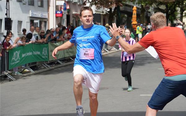 Über 130 Menschen mit Behinderungen starten beim Handicap-Lauf im Rahmen des Sindelfinger WerkStadtLaufs. GB-Foto: Dettenmeyer
