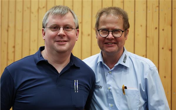 Übergabe: Andreas Kopp (links) und Charly Koch. GB-Foto: tho